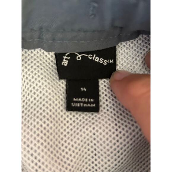 ART CLASS Boy’s Shark Adjustable Waist Swim Trunks / Size: 14 - Picture 3 of 10